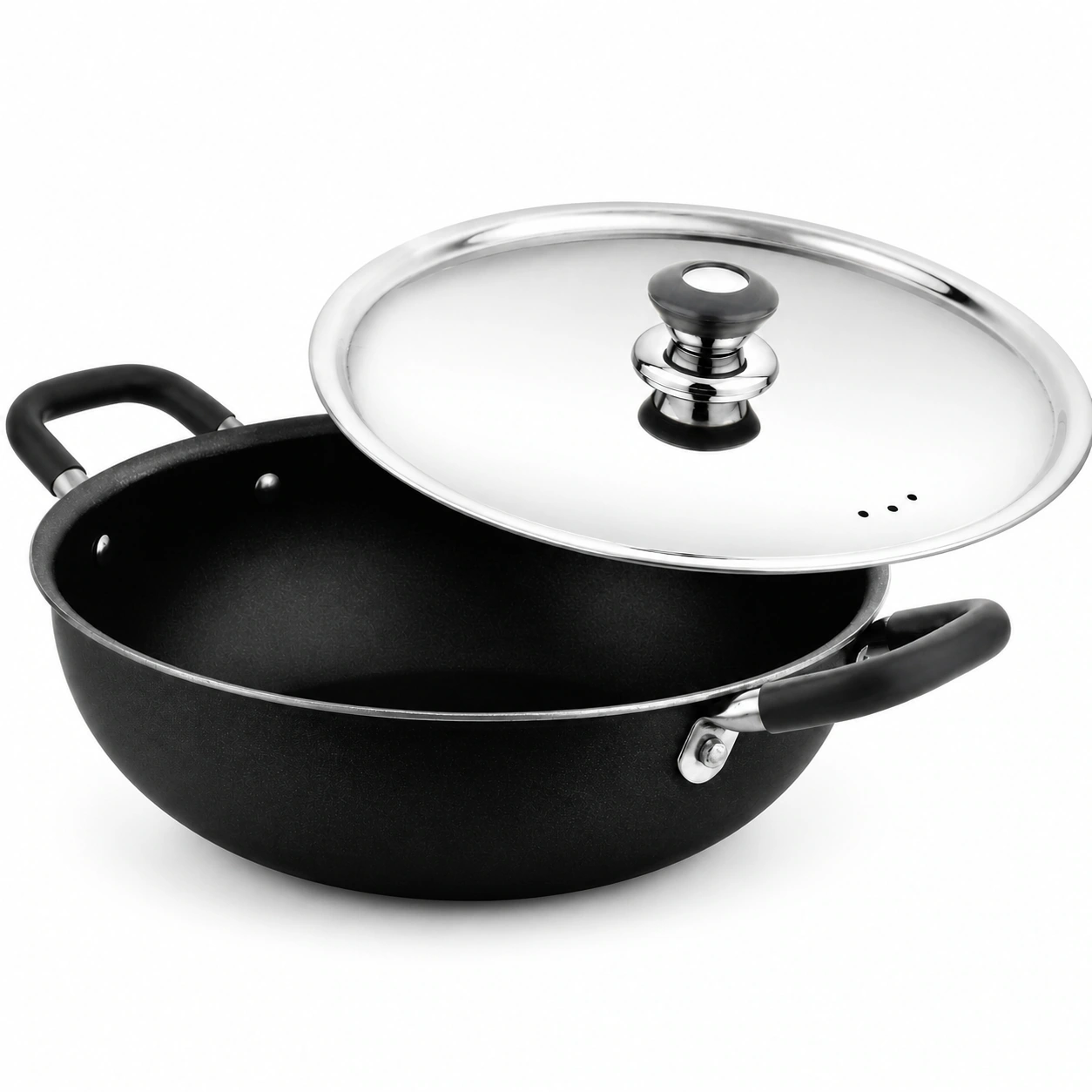 Macware Coldroll Iron Kadhai 16 cm