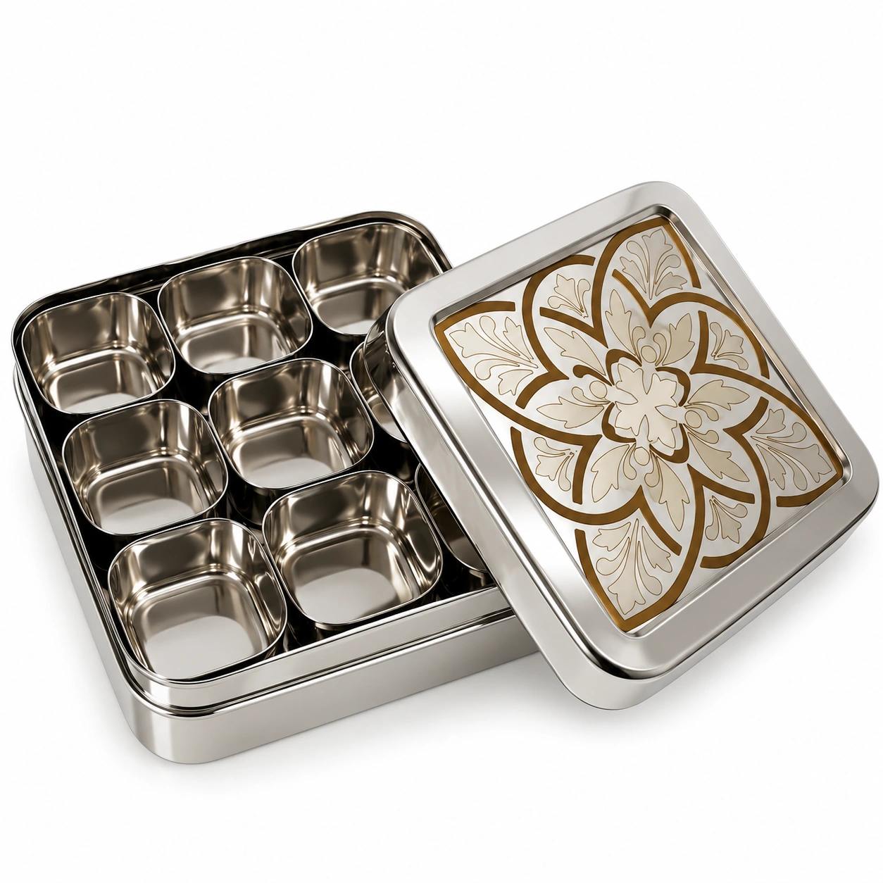 Natraj Square Masala Box Small