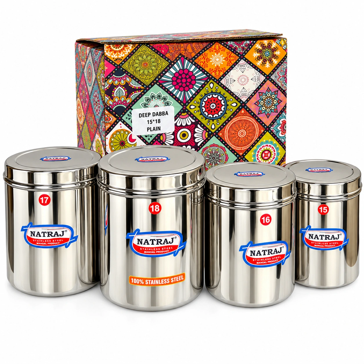 Natraj Deep Dabba 10x14 cm